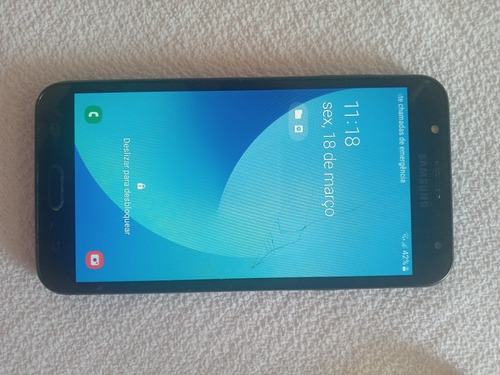 Celular Samsung J7 Neo Usado 16gb Cor Preto 