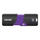 Maxell Memoria Usb Flix 32gb Negro/morado 3.0