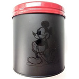 Pote Mickey 2,5l Para Organização De Mantimento Objeto Preto