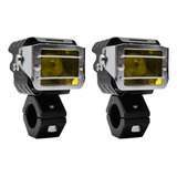 Faros De Motocicleta Con Foco Led De 6000 K, Luces De Conduc