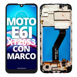 Modulo Display Moto E6i Para Motorola Pantalla Xt2053 Marco