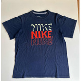 Remera Niño Nike Talle 8-10 ( M De Niño) Mangas Cortas