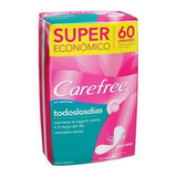 Carefree Protectores Diarios Todos Los Dias X60u.