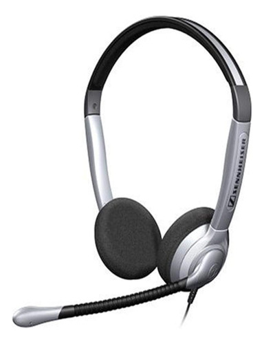 Sennheiser Sh 350 Auriculares Binaurales Con Micrófono, Plat