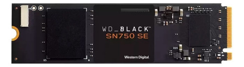 Disco Solido Ssd M2 Pci-e Nvme 500gb Wd Sn750 Se Black 1