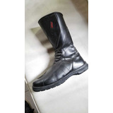 Botas Moto Ls2 Touring Bt02. N° 42 Y 37 Cuero Impermeable