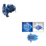Kit Bomba De Agua 1 Hp+ Controlador Automático Azul/ Todok