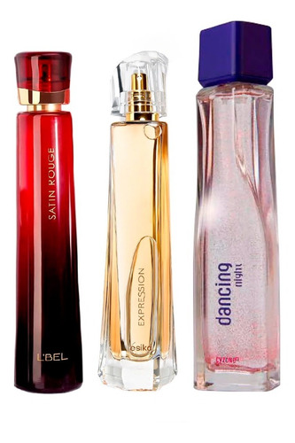 Lociones: Satin Rouge, Expression Y Dan - mL a $863