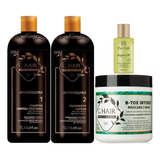 Kit Ghair Progr Marroquina2x1+btox Intense500+óleo Argan30ml