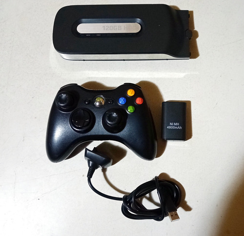 Joystick Xbox 360 Con Hdd 120g