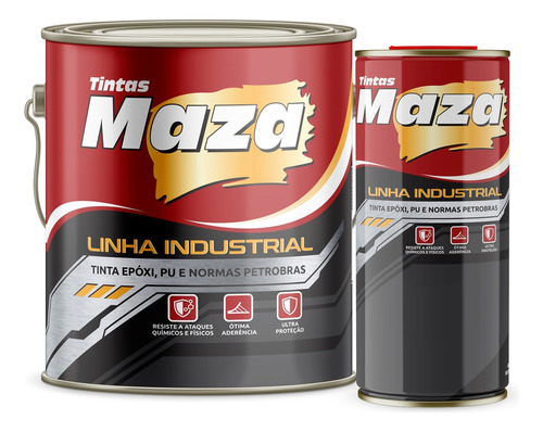 Mazapoxi M298 Kit Maza 3,6 Litros - Cores - Nf-e