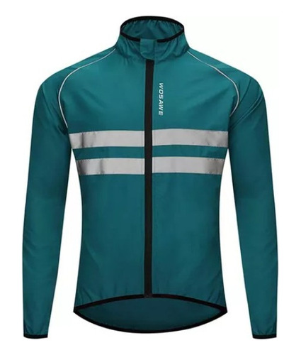 Chaqueta Cortaviento Reflectante Riding Running