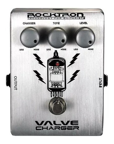 Pedal Guitarra Rocktron Valve Charger Valvulado Overdrive