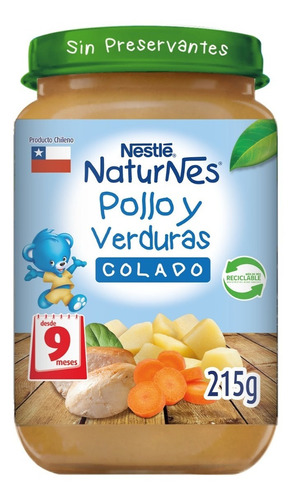 Colado Nestlé® Naturnes® Pollo Y Verduras 215g