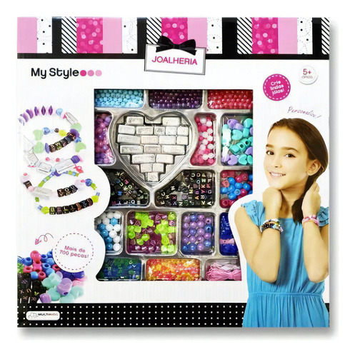 Pulseiras Bijoux Multikids My Style Joalheria - Br1117 Top Comprimento 32 Cm Diâmetro 45 Cm