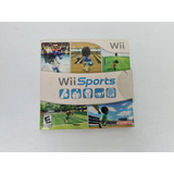 Wii Sports Original Nintendo Wii Mídia Física Luva De Papel