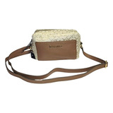 Bolsa Crossbody Tommy Hilfiger Mujer 69j8588 Color Marrón Claro