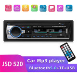 Autoestereo Mp3 Jsd-520 Usb Bluetooth 1 Din Aux Radio Fm