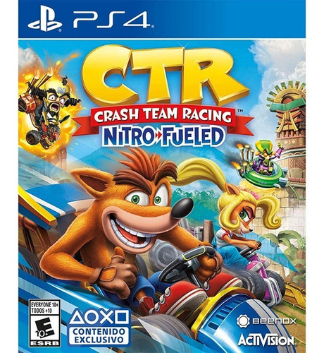 Crash Team Racing Nitro Fueled - Juego Físico Ps4 - Sniper