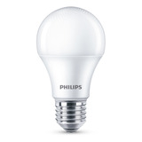 Ampolleta Led A60 12w 3000k E27 220v Philips - Zingg Color De La Luz Blanco Cálido