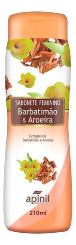 Sabonete Intimo Feminino Liquido Barbatimão E Aroeira 210ml