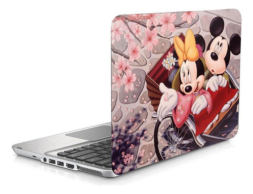 Skin Adesivo Protetor Para Notebook 17,3 Mickey Minnie D1