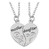 Collares De Corazón, Madre E Hija, Mamá E Hija