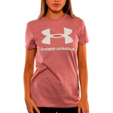 Remera Under Armour Sportstyle De Mujer 0548 Mark