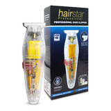 Maquininha Cabelo Barbeiro Transparente, Hairstar Km-266