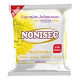 Esponjas Jabonosas Nonisec Manzanilla (bulto X6)