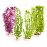 Enfeite Aquario Kit G Plantas Plantinhas Artificiais