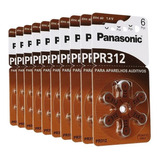 30 Pilha Bateria Aparelho Auditivo Pr312/ Pr41 Panasonic