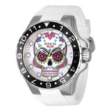 Reloj Invicta 36853 Blanco Hombres Color De La Correa Acero