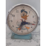 Reloj Despertador Antiguo Bayard, Disney France Pato Donald