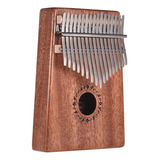 1 Gecko K17m 17-key Kalimba Pulgar Piano Mbira Caoba De