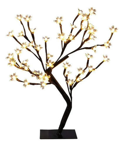 Arbol De Navidad Led Blanco Calido Luminoso Bonsai 