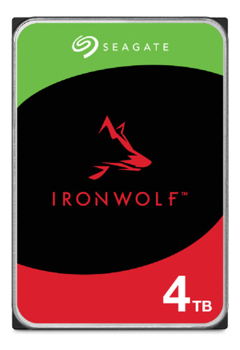 Disco Duro Seagate St4000vn006 Ironwolf 4tb 3.5 PuLG 5400 Rp