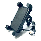 Soporte Base Para Celular Moto Bici Con Cargador Usb