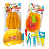 Set De Herramientas Infantil   Casco Constructor Duravit 