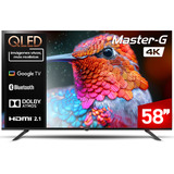 Smart Tv Qled 58  Google Tv 4k Bluetooth Frameless