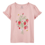 Playera De Jersey De Fresa De Bebé 1o936910 | Carters ®