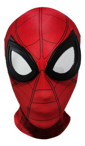 A Disfraz De Máscara De Cara De Spiderman Boca S