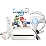 Nintendo Wii Branco Com Vários Jogos E Acessorios (usado)