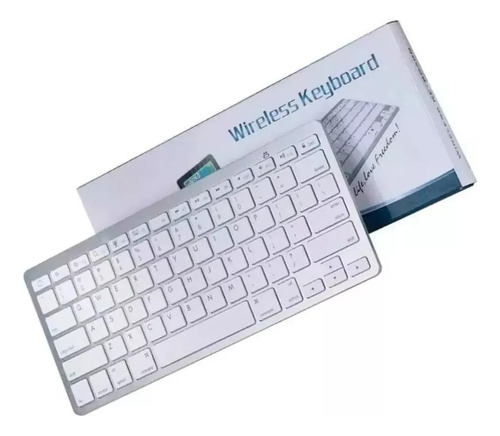 Teclado Sem Fio Bluetooth Mini Wireless Keyboard Ios Pc Usb