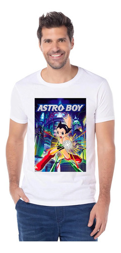 Playera Astroboy Diseño 35 Anime Playeras Beloma