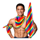 Paliacate Lgbt Bandera Pride Pañuelo Orgullo Gay Arcoiris