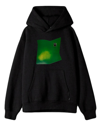 Buzo Frizado Negro Hoddie Musica Tapa Artaud Flaco Spinetta 