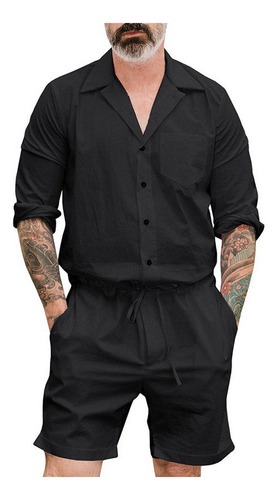 Men's Short Sleeve Mono, Casual Style .