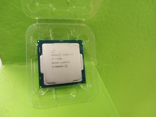 Procesador Gamer Intel Core I7 7700k , Desbloqueado