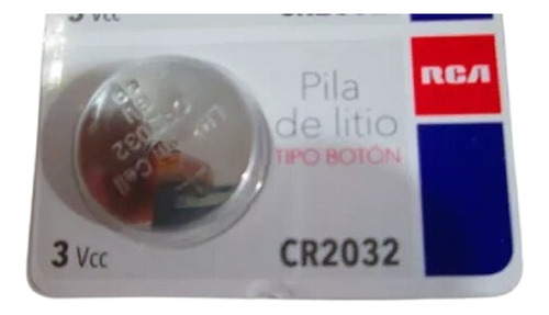 1  P I L A  Litio Rca Cr2032 Control Automotriz Y Mas Usos